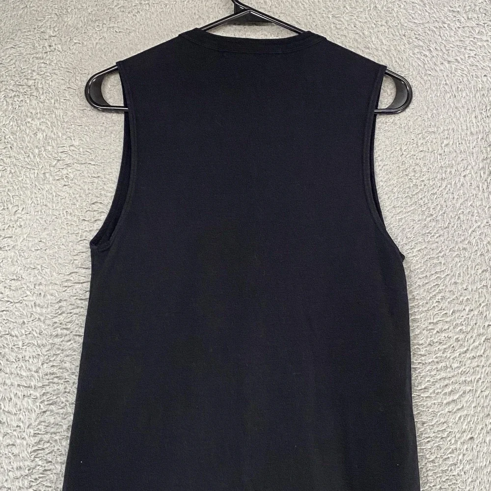 Pam & Gela Tank Dress Womens Small Choker Cutout Jersey V Neck Summer Minimalist
